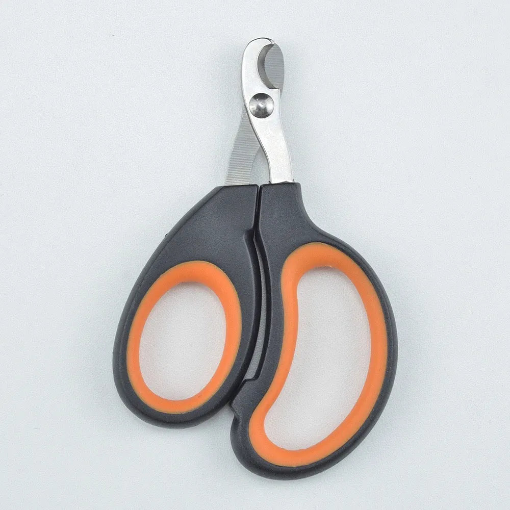 Scissor-Style Pet Nail Clippers – 7 Color Options