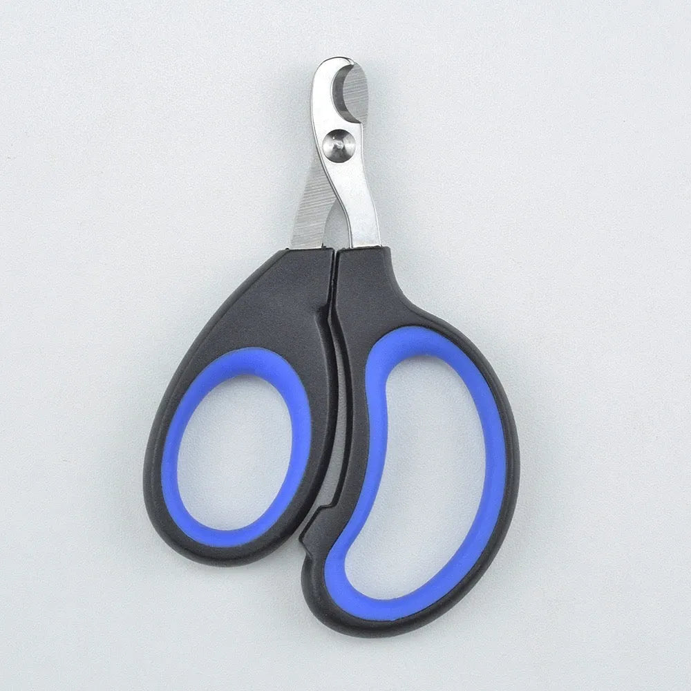 Scissor-Style Pet Nail Clippers – 7 Color Options