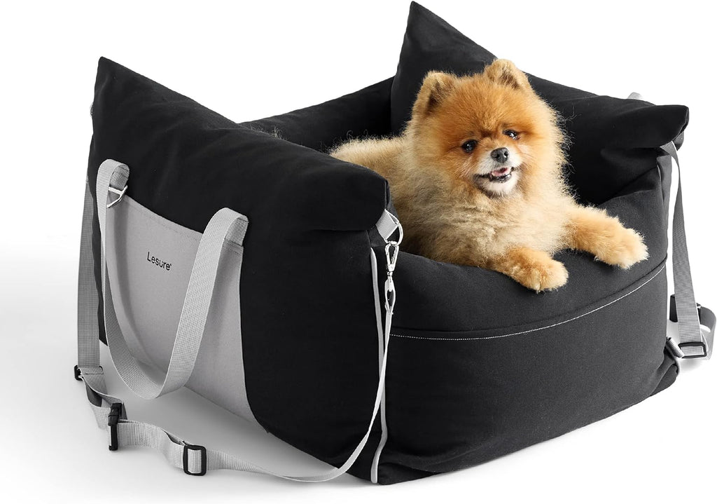 Bolstered Small Pet Car Seat & Travel Bed – 9 Colors