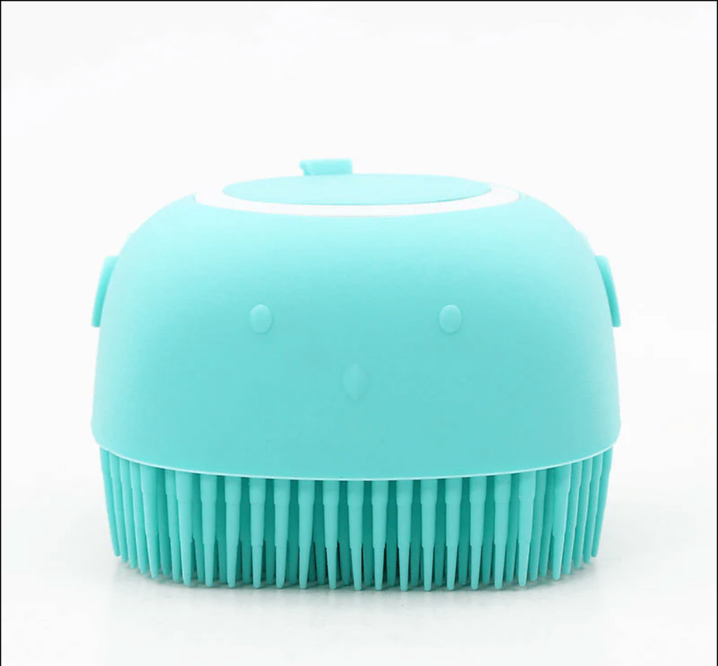 Silicone Pet Bath and Massage Brush – 3 Colors