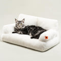 Bolstered Pet Sofa Bed with Accent Pillow – 11 Styles