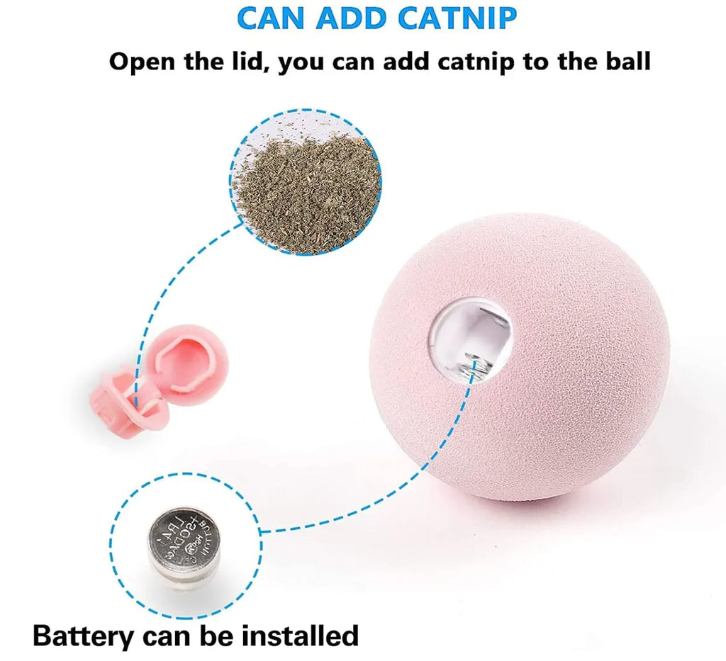 Sound-Activated Cat Toy Balls
