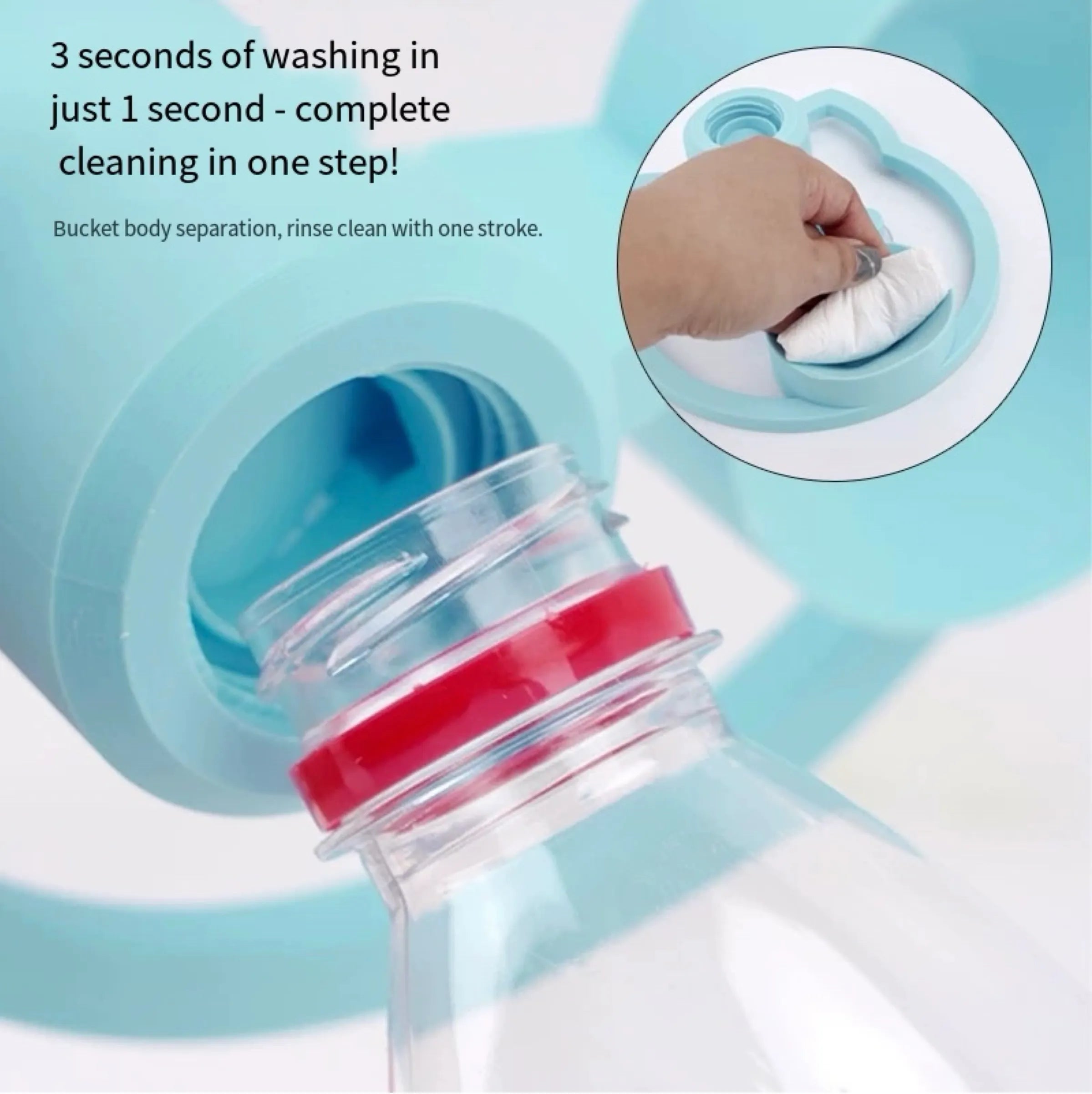 Portable Bottle-Fed Gravity Pet Water Dispenser – 2 Colors