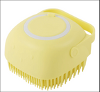 Silicone Pet Bath and Massage Brush – 3 Colors