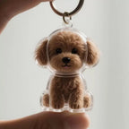 Pet Fur Keepsake Keychains – 2-Piece Set, 7 Styles