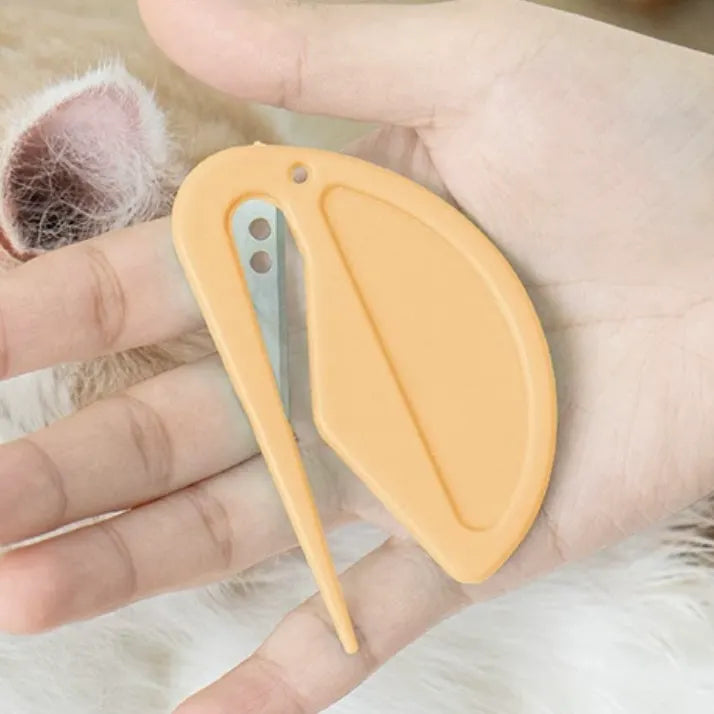 Concealed-Blade Pet Dematting and Knot Cutter – 4 Styles