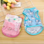 Lightweight Printed Cat Vest – XS to XL