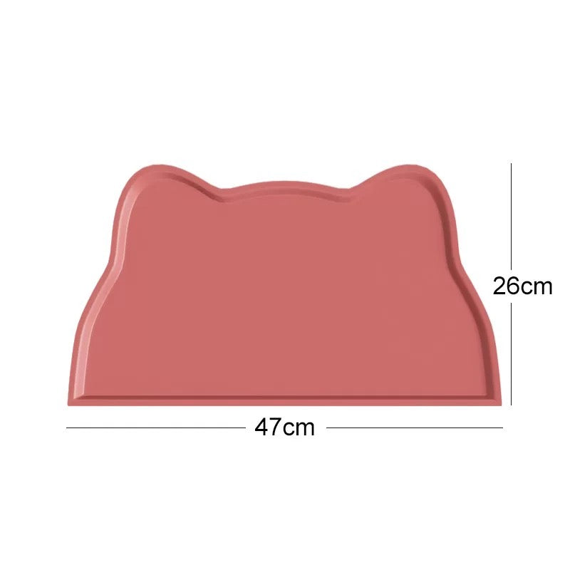 Water-Resistant Non-Slip Pet Feeding Mat – 9 Designs