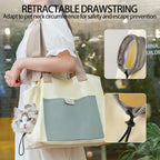 Soft-Sided Pet Carrier Tote with Head Opening