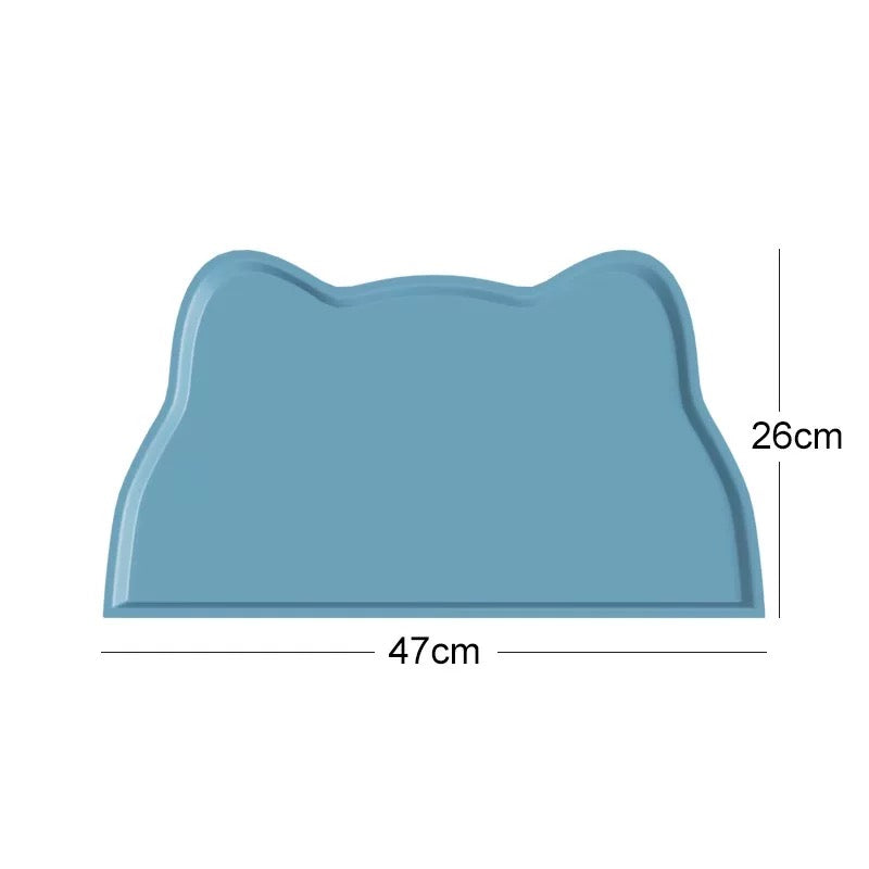 Water-Resistant Non-Slip Pet Feeding Mat – 9 Designs
