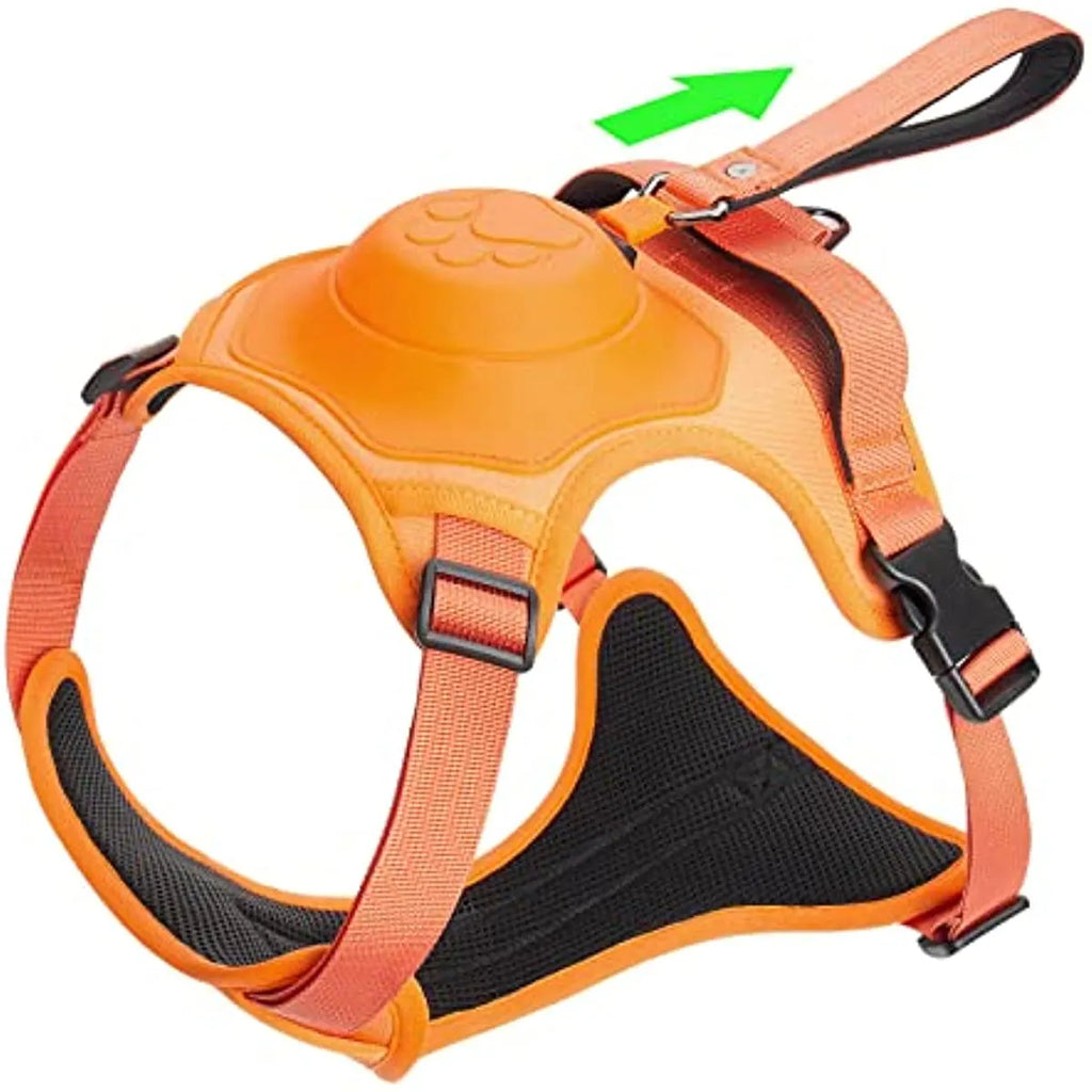Dog Harness with Built-In Retractable Leash – 3 Colors