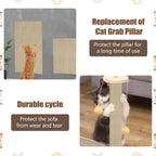 23.6 × 11.8-Inch Self-Adhesive Cat Scratch Mat