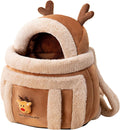 Plush Reindeer Pet Carrier Backpack – 4 Styles, 2 Sizes