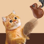 Clamp-On Retractable Pom-Pom Cat Toy – 2 Styles
