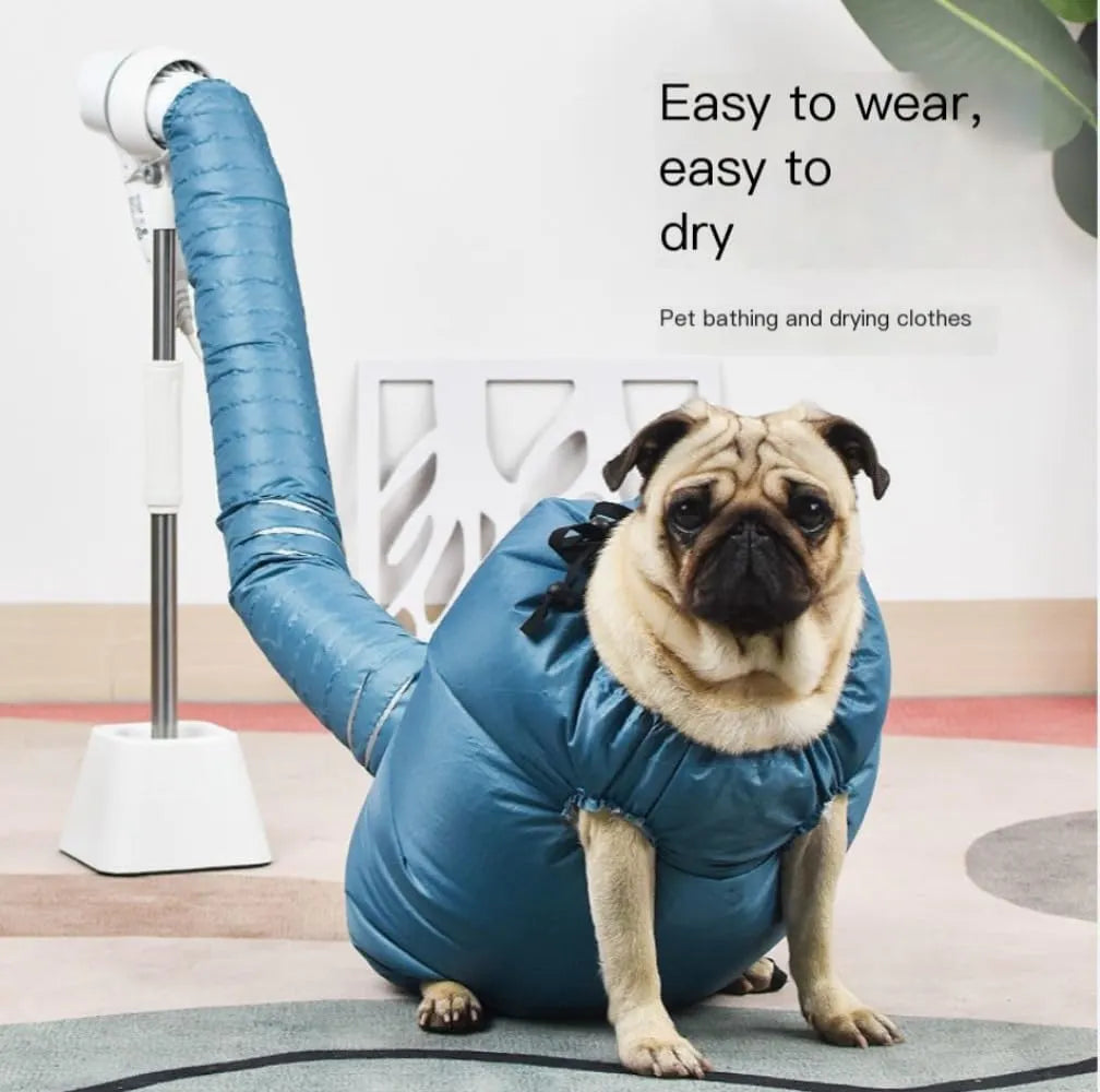 Portable Pet Drying Bag with Air Hose – 5 Sizes