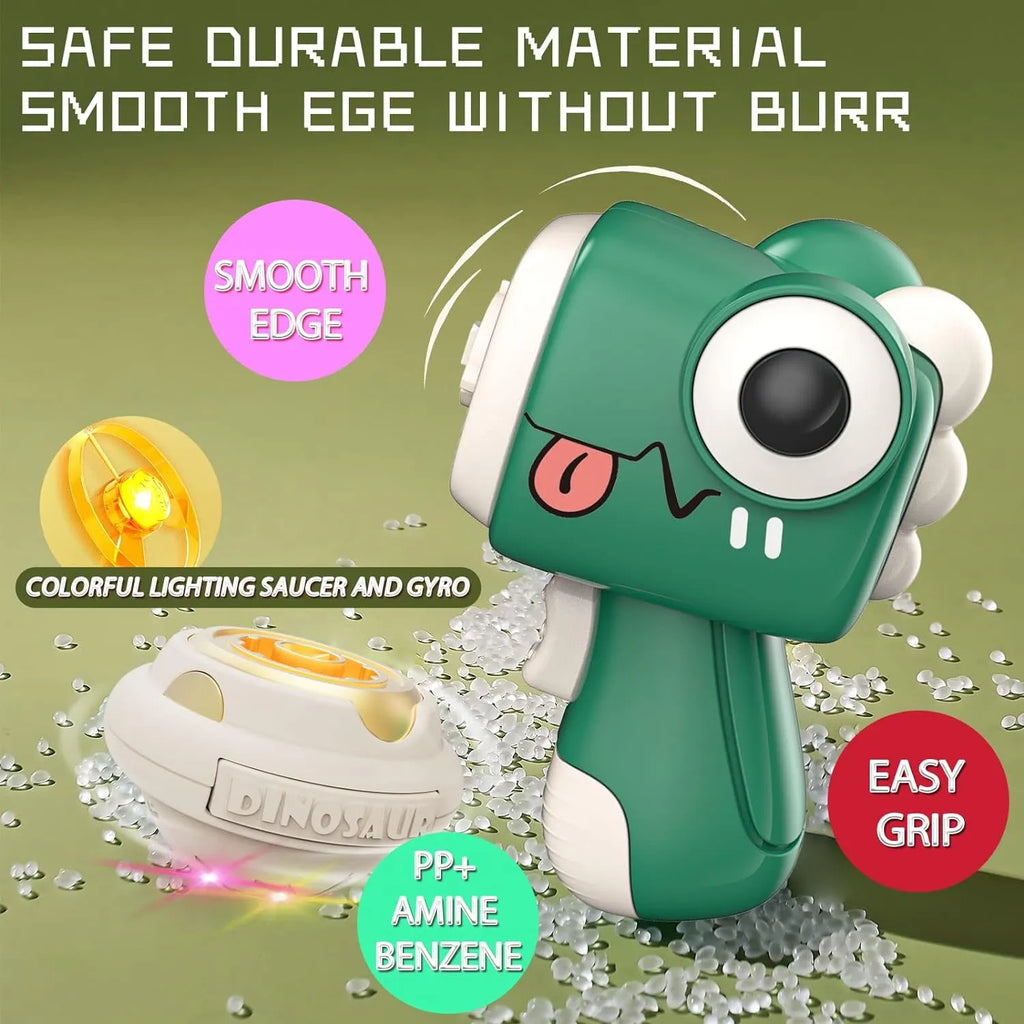 Handheld Flying Disc Launcher Cat Toy – 3 Colors
