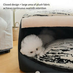 Cozy Pet House.Foldable Warm Kennel Dog/Cat Bed