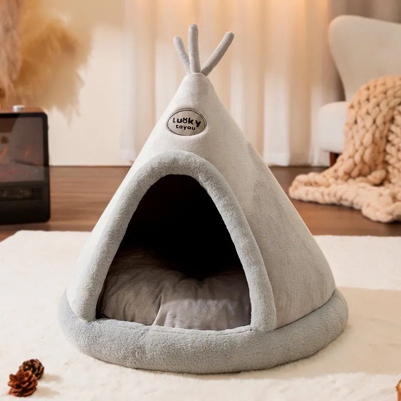 Indoor Cat Tent Nest Bed – 6 Styles & 4 Sizes