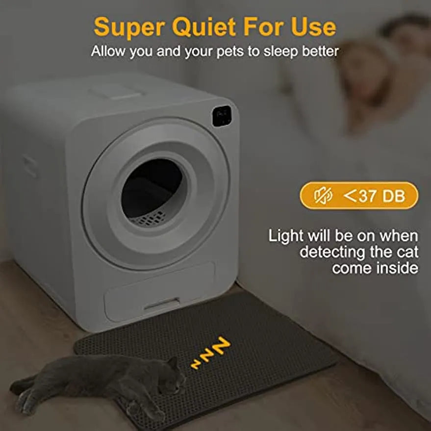 Automatic Self-Cleaning Cat Litter Box