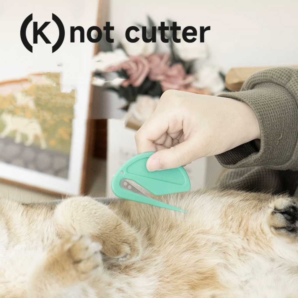 Concealed-Blade Pet Dematting and Knot Cutter – 4 Styles