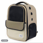 Structured Mesh-Front Pet Carrier Backpack – 3 Styles