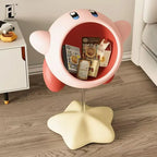 Pink Cartoon Character Cat Cave Bed