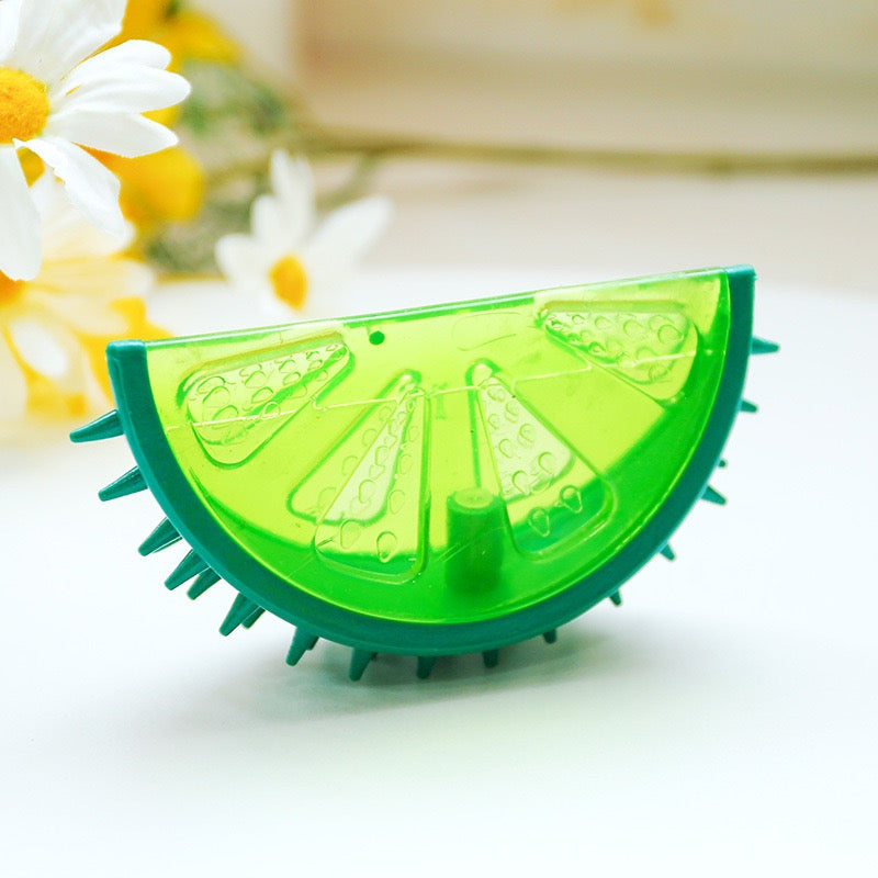 Freezable Fruit-Shaped Dog Chew Toy – Single or 3-Pack