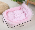 Macaron-Color Indoor Cat Bed