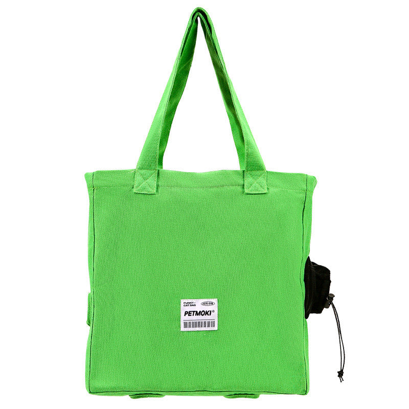 Portable Cat Carrier Bag in Yellow or Green
