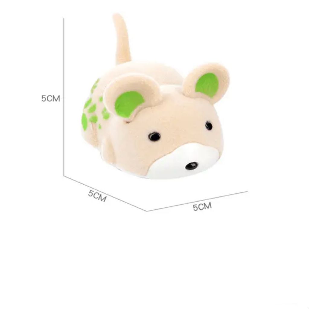Electronic Plush Mouse Cat Toy – 3 Designs or 3-Piece Set
