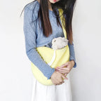 Quilted Pet Sling Carrier for Cats & Small Dogs – S to L