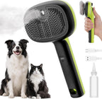 Rechargeable Cool-Mist Self-Cleaning Pet Brush – 2 Colors