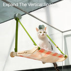 Suspended Cat Window Hammock with Adjustable Straps – 2 Colors