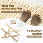 Adjustable Sisal Cat Lounge Chair with Teaser