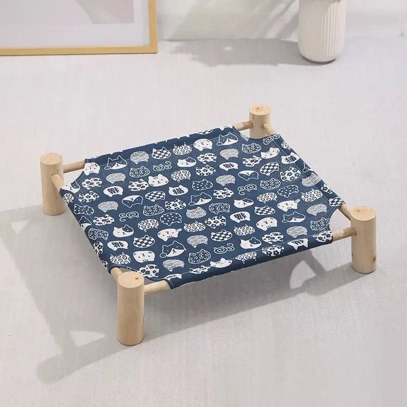 Elevated Hammock Bed for Cats & Small Dogs
