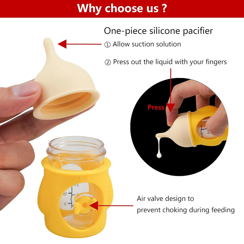 Measured Nursing Bottle for Puppies & Kittens – 20 or 80 ml