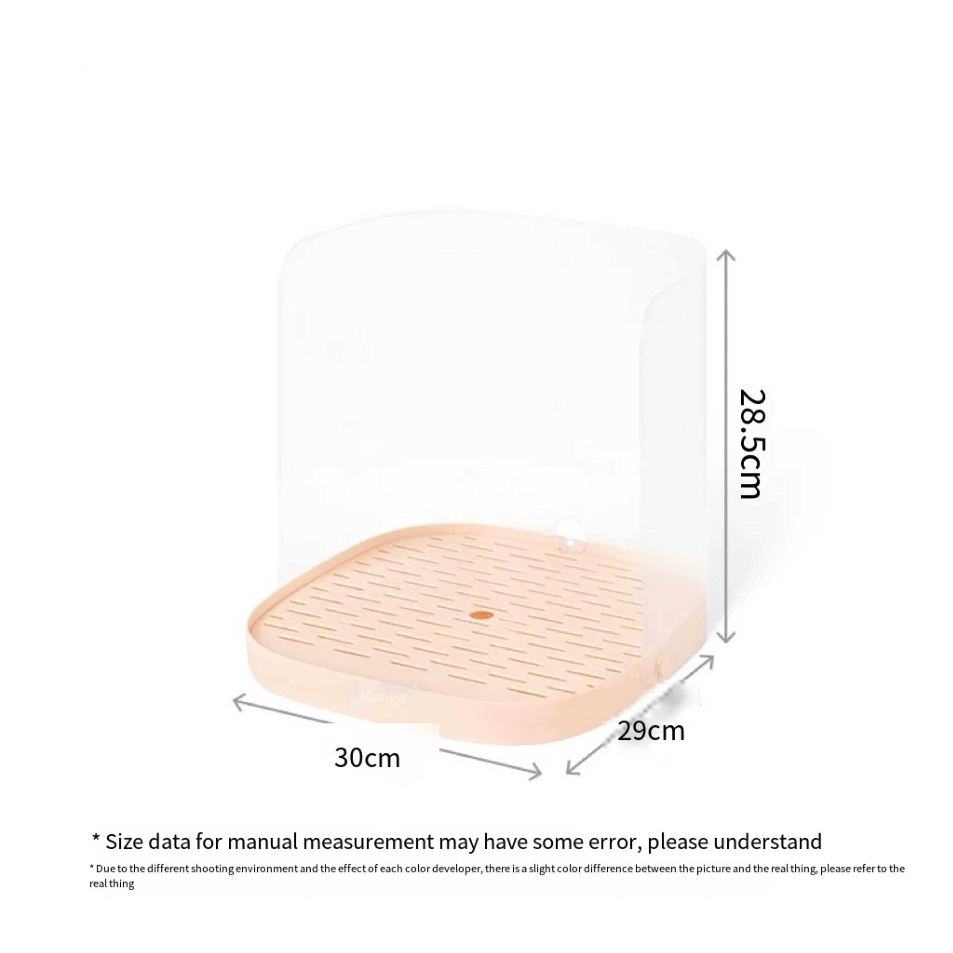 Splash-Guard Pet Feeding Station with Raised Bowl – 3 Colors