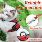 Adjustable Cat Harness Vest for Walking