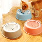 Reduced-Spill Pet Water Bowl – 4 Colors