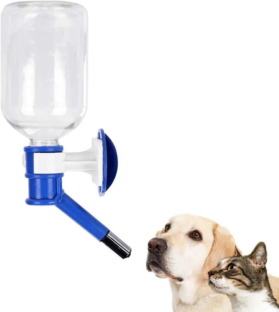 Cage-Mounted No-Drip Pet Water Bottle – 250 or 500 ml