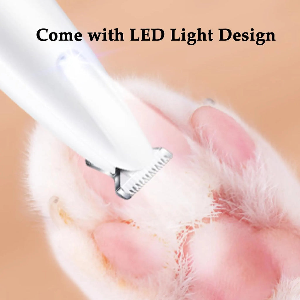 LED Cat Paw Fur Trimmer – Multiple Colors
