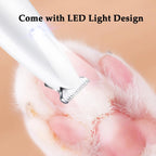 LED Cat Paw Fur Trimmer – Multiple Colors