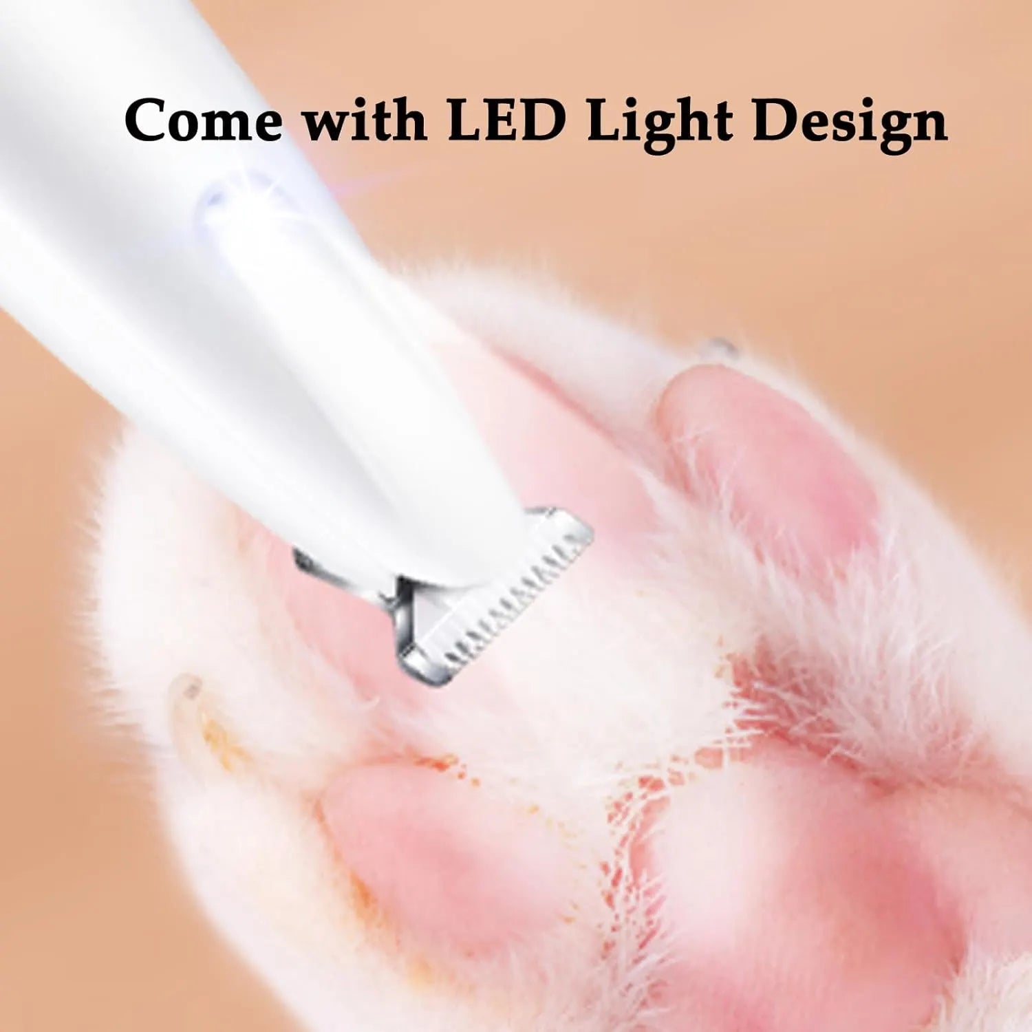 LED Cat Paw Fur Trimmer – Multiple Colors