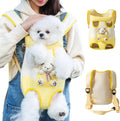 Cartoon Front Pet Carrier Backpack for Cats & Small Dogs