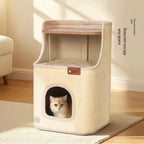 2-in-1 Sisal Cat House and Bedside Table