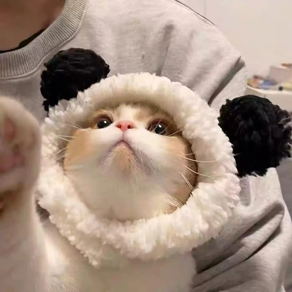 Plush Character Pet Hat – 13 Styles, Single or 3-Piece Set