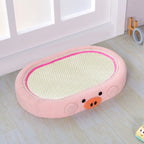 Large Oval Woven Cat Scratcher Bed – 21 Styles