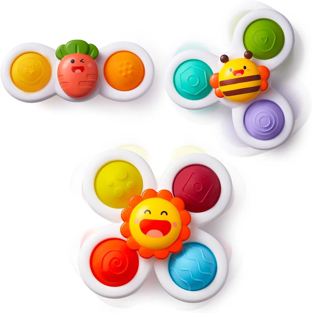 Suction Cup Spinner Toy for Cats – 3 Designs