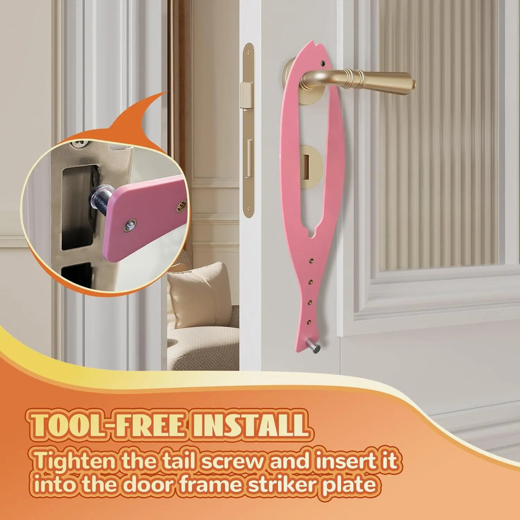 Adjustable Cat Door Latch in 1-, 2- & 4-Piece Sets