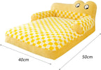 Washable Plush Dog Sofa Bed with Nonslip Base – 2 Sizes